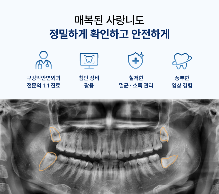 매복 사랑니 · 용인스마트치과 안내